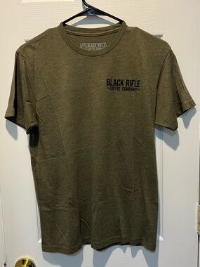 Black Rifle Coffee - Men's Olive Green Logo T-Shirt